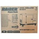 Generator Diesel 10 kW, 230V & 380V, pornire electrica, automatizare inclusa ATS 