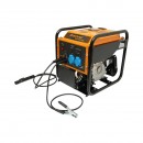 Generator electric 2kW, 220V cu aparat de sudura 250A MMA, motor pe benzina 7CP, 4T 212cc, pornire manula Breckner Germany