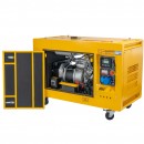 Generator profesional Stager YDE15000TA-TA3, 11.5 kW, DualPower 230-400V, insonorizat, diesel, 3000rpm, pornire electrica