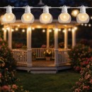Ghirlanda led 10 becuri x 0.56w 3000k 8m