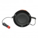 Girofar led 12-24V cu 3 functii si talpa magnetica IP65