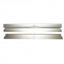 Gletiera profesionala inox 95cm cu 2 lame 8.8x100cm