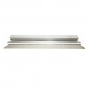 Gletiera profesionala inox 95cm cu 2 lame 8.8x100cm