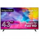 Google smart tv 5.0 43 inch 108cm h265 kruger