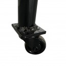 Gratar metalic pentru gradina, Vivatechnix Rotisor VMD-1091, picioare detasabile, 80x40x12.5/94 cm