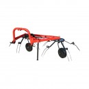 Grebla de imprastiat fan cu 2 rotoare, latime de lucru 2.7m, transmisie pe curea, model Polonia