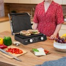 Grill electric panini sandwich 2000w teesa