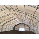 Hala industriala din PVC, latime 21.35m, lungime 61m, inaltime 8.54m cu structura de rezistenta metalica
