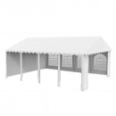 Hala pentru evenimente din PVC cu latime 3m si lungime 6m cadru din otel galvanizat