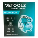 Hidrofor Detoolz 0.9 kW, debit maxim 3300l/h, inaltime maxima pompare 45m, corp pompa fonta, butelie 24L