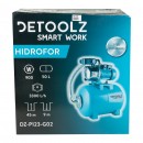 Hidrofor Detoolz 0.9 kW, debit maxim 3300l/h, inaltime maxima pompare 45m, corp pompa inox, butelie 50L
