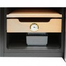 Humidor trabucuri cu 4 rafturi din lemn si termostat reglabil 50L, 65W 220V