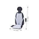 Husa de scaun pentru masaj Vevor Shiatsu 30 W, 2 motoare, 3 zone de masaj, functie de incalzire, Telecomanda