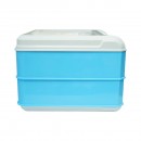 Incubator automat 128 oua 80W, 12V-220V, rotire automata, ovoscop LED, control temperatura, umiditate, afisaj digital, alarma