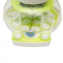 Incubator automat 18 oua 60W, 12V-220V, rotire automata, ovoscop LED, control temperatura, umiditate, afisaj digital, alarma