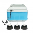 Incubator automat 24 oua 35W, 12V-220V, rotire automata, ovoscop LED, control temperatura, umiditate, afisaj digital, alarma
