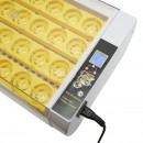 Incubator automat 24 oua 60W, 220V cu rotire automata, control temperatura, umiditate, afisaj digital, tava iluminata LED