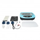 Incubator automat 24 oua 75W, 12V-220V cu rotire automata, control temperatura, umiditate, afisaj digital