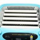 Incubator automat 24 oua 75W, 12V-220V cu rotire automata, control temperatura, umiditate, afisaj digital