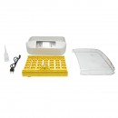Incubator automat 32 oua 220V cu rotire automata, control temperatura, umiditate, afisaj digital, tava iluminata LED