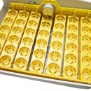Incubator automat 32 oua 220V cu rotire automata, control temperatura, umiditate, afisaj digital, tava iluminata LED