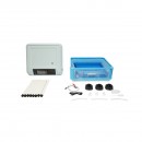 Incubator automat 36 oua 35W, 12V-220V, rotire automata, ovoscop LED, control temperatura, umiditate, afisaj digital, alarma