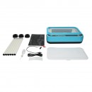 Incubator automat 36 oua 80W, 12V-220V, rotire automata, control temperatura, umiditate, afisaj digital
