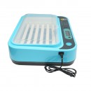 Incubator automat 36 oua 80W, 12V-220V, rotire automata, control temperatura, umiditate, afisaj digital