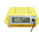 Incubator automat 48 oua 80W, 12V-220V cu rotire automata, control temperatura, umiditate, afisaj digital
