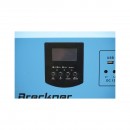 Invertor solar 800W PWM 12V, 50A echipat cu baterie stationara 12V/85Ah, mobil cu controler
