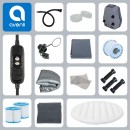 Jacuzzi gonflabil piscina spa 204x70