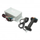 Joystick electric 8 butoane cu modul de comanda 24V