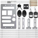 Kit automatizare poarta culisanta, max 600 kg, Lungime max 12 m, 2 x Telecomanda, 370 W, viteza 13 m/min