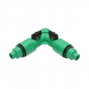 Kit complet irigare prin picurare si pulverizare cu furtun 41m, temporizator, duze, conectori, tije de fixare 147 piese