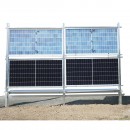 Kit gard, structura pentru 20 panouri solare fotovoltaice bifaciale 660-680W