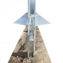 Kit gard, structura pentru 20 panouri solare fotovoltaice bifaciale 660-680W