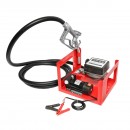 Kit pompa transfer motorina 12V, debit 40L/min cu contor, furtun aspiratie 1,5m, furtun transfer 4m si pistol Breckner Germany