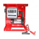 Kit pompa transfer motorina 12V, debit 40L/min cu contor, furtun aspiratie 1,5m, furtun transfer 4m si pistol Breckner Germany