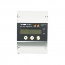 Kit releu putere DFUN DFPM93, smart meter, trifazic 3x220-380V, 6400imp/Kwh cu siguranta digitala, transformator Split Core 600V, 200A/5A, 50-60Hz