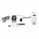 Kit releu putere, Split Core GM1000 200A/5A GOODWE smart meter , monofazic 110-230V, 120A/40mA cu siguranta digitala, transformator 