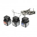 Kit releu putere, Split Core GM3000 300A/5A GOODWE smart meter , trifazic 3x230V, 400V, 120A/40mA cu siguranta digitala, transformator