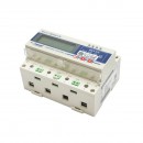 Kit releu smart meter trifazic 3x400-690V/50Hz, 6400imp/Kwh cu siguranta digitala 200A/5A 35 mm