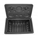 Lada pentru scule fara suport, din plastic negru 460x580x800 mm