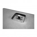 Lada pentru scule fara suport, din plastic negru 468x470x600 mm
