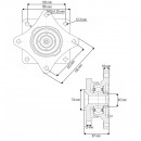 Lagar cu rulment tavalug Maschio Gaspardo cod OEM ZGKU 309 2S
