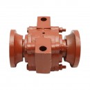 Lagar disc GD 3.2 asamblat cu rulmenti 32011 si semimosoare - patrat de 30.5