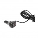Lampa avertizare rotunda, girofar cu 240 LED-uri lumina galbena, prindere magnetica, intrerupator ON/OFF cu indicator luminos, 12V/24V Breckner Germany