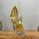 Lampa cu gaz lampant Vivatechnix Leaf TR-1005, sticla si oglinda metal