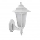 Lampa de iluminat exterior tip felinar, Horoz Begonya-2, Alb, IP44, Anti-Shock