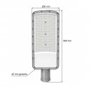 Lampa iluminat stradal LED 200W, 100-265V, 6500K, 28000lm cu prindere pe stalp 560x200x45mm IP66 Breckner Germany